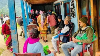 साकेलामा घुम्ती शिविरमार्फत सेवा